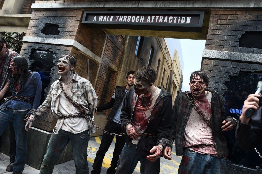 'The Walking Dead' Universal Studios attraction opening, Los Angeles, USA - 28 Jun 2016